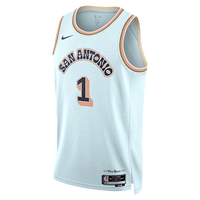 Victor store Wembanyama San Antonio Spurs NBA Basketball Jersey